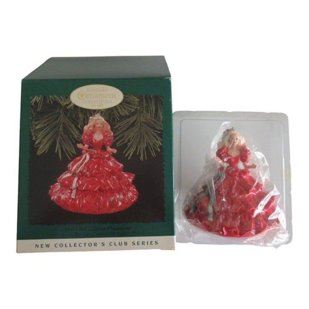 Barbie Hallmark Keepsake Ornament Collector’s Club Series – Lot of 5 - Picture 4 of 8